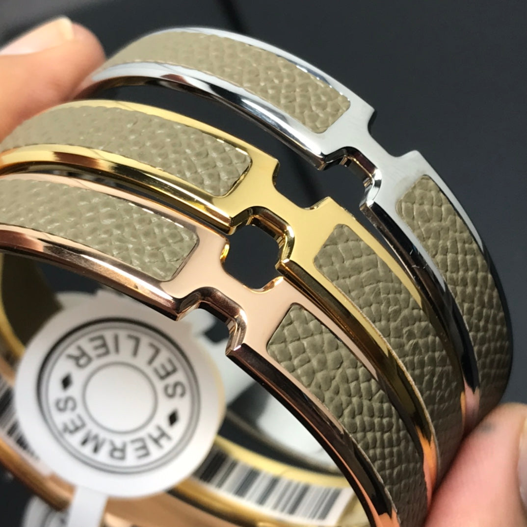 18K Olympe ¨¦toupe Hermes Bracelet
