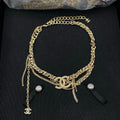 18K  Chanel Gold Choker Necklace