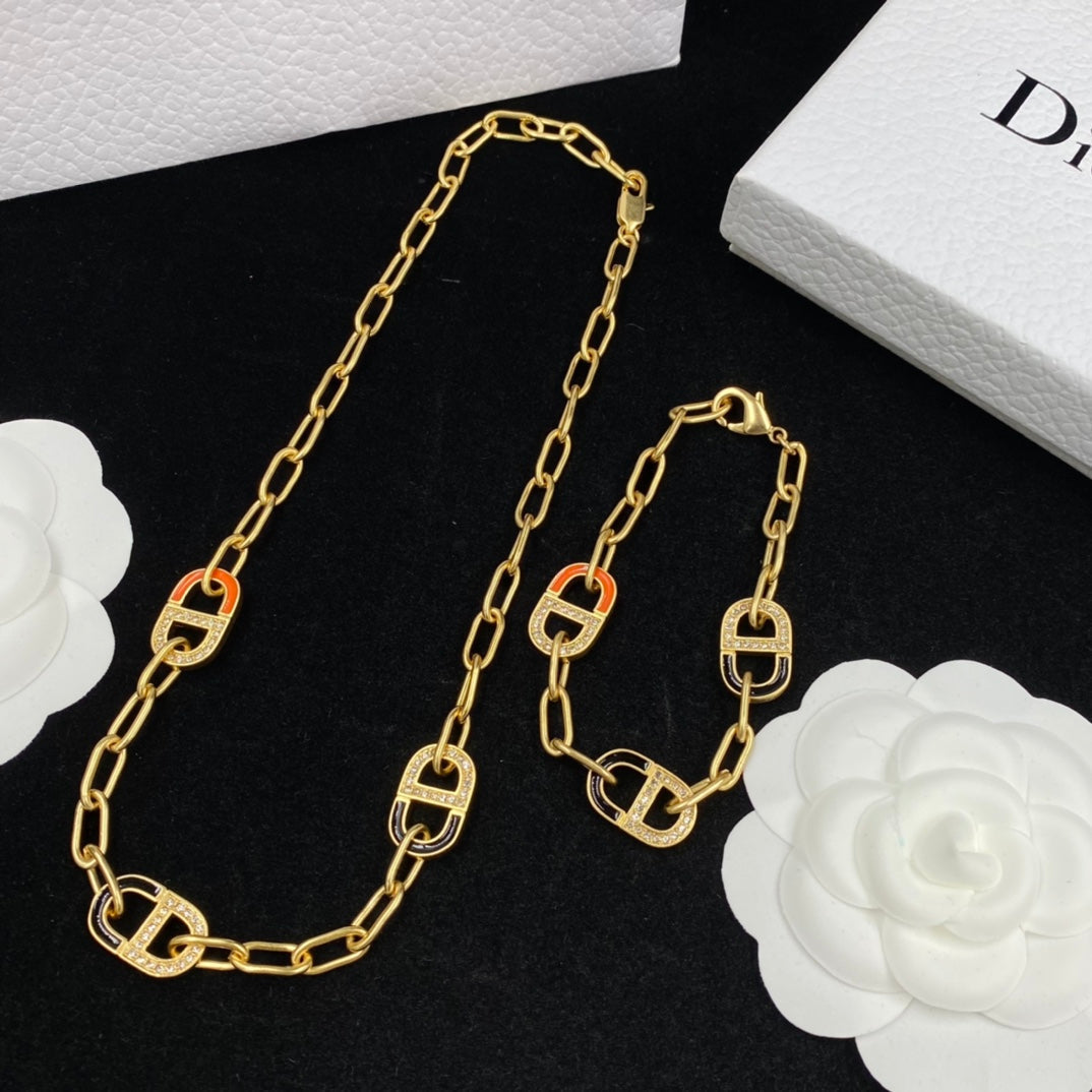 18K Dior Color Necklace