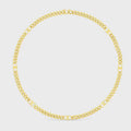 18K Celine Gourmette Chain Necklace