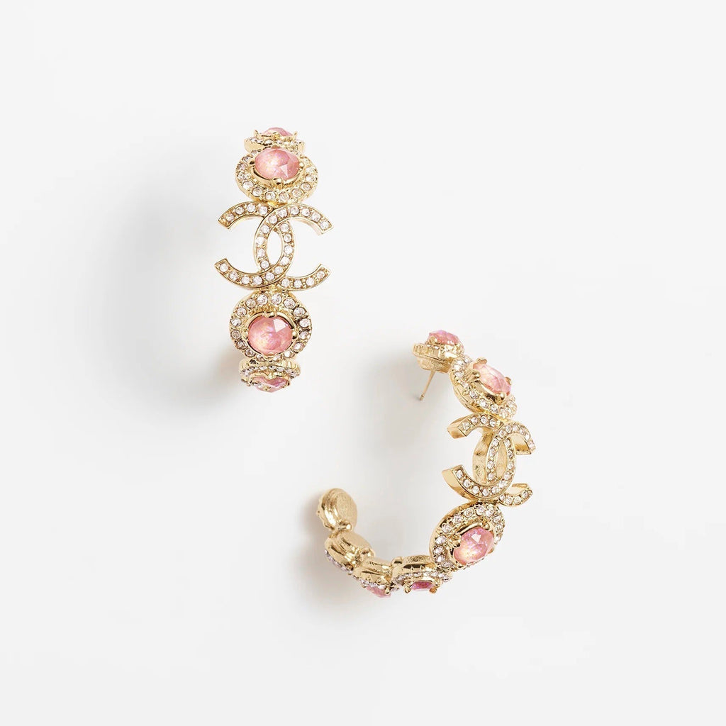 18K  Chanel Flowers Earrings