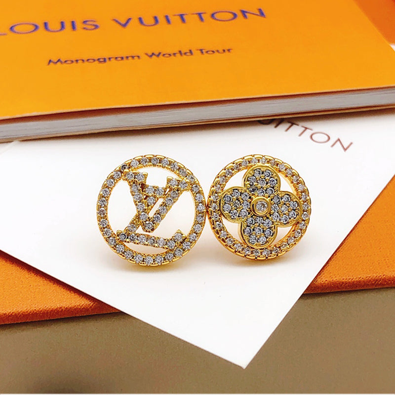 18K Louis Vuitton Blossom Diamond Earrings