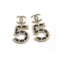 18K  Chanel N0.5 Perfume Earrings