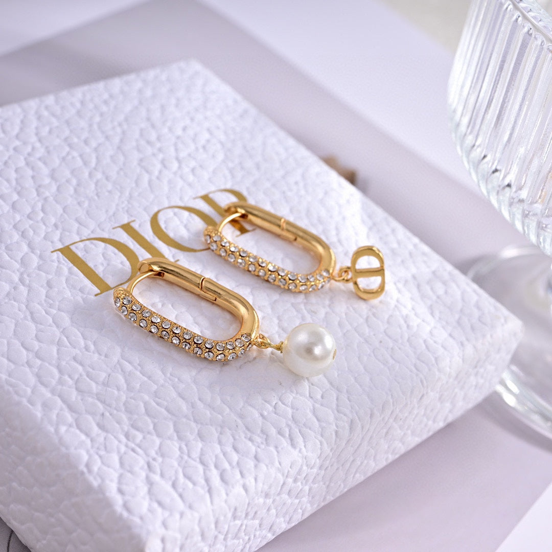 18K Dior D-Fusion Earrings