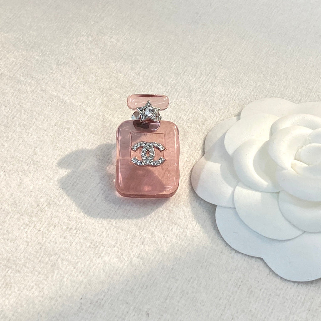 18K  Chanel Perfume Color Bottle Brooch