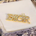 18K Dior Diamonds Brooch