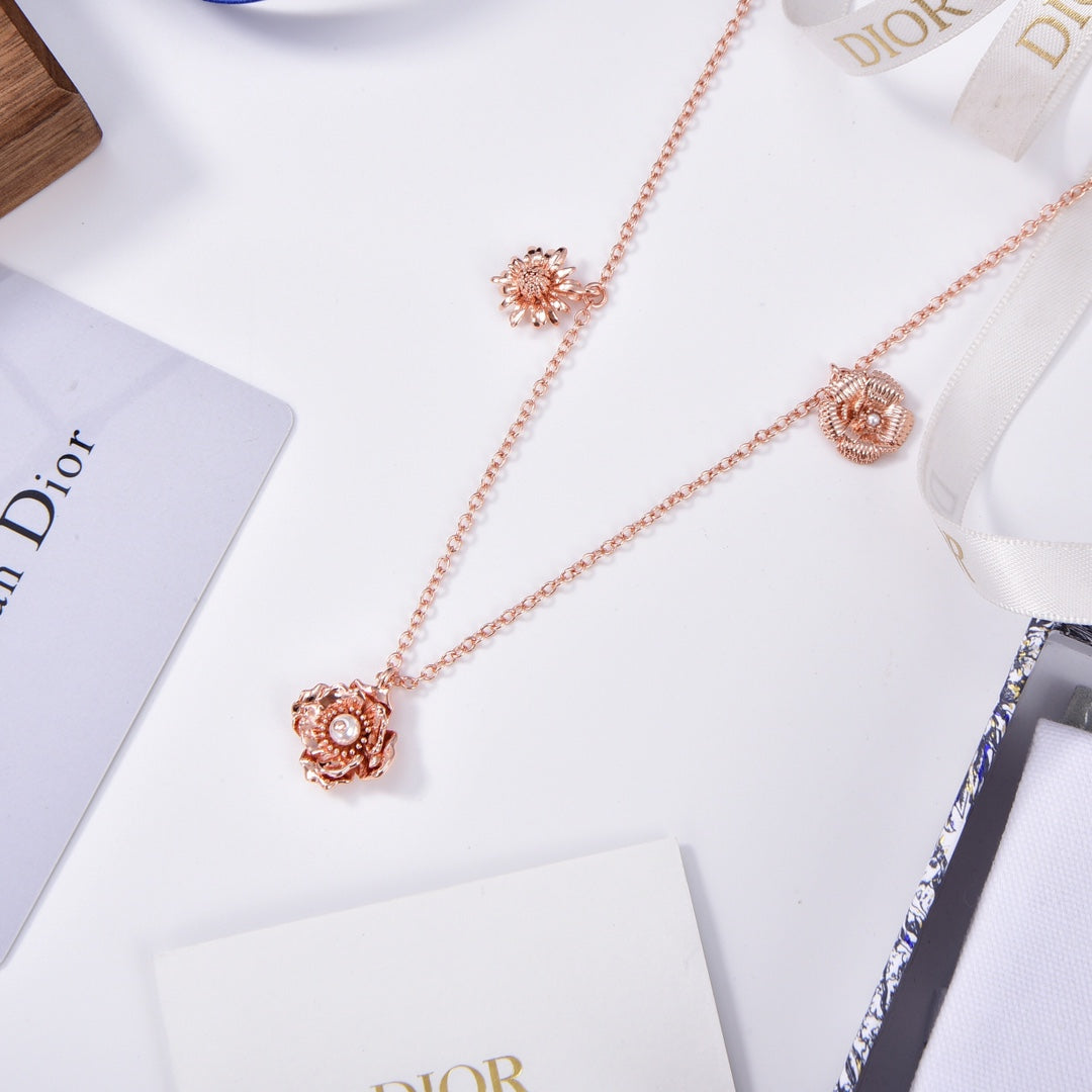 18K Dior D-Millefiori Necklace