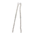 18K  Chanel Long Crystals Earrings