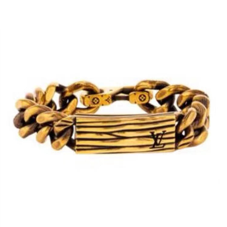 18K Louis Vuitton Vintage Chains Bracelet
