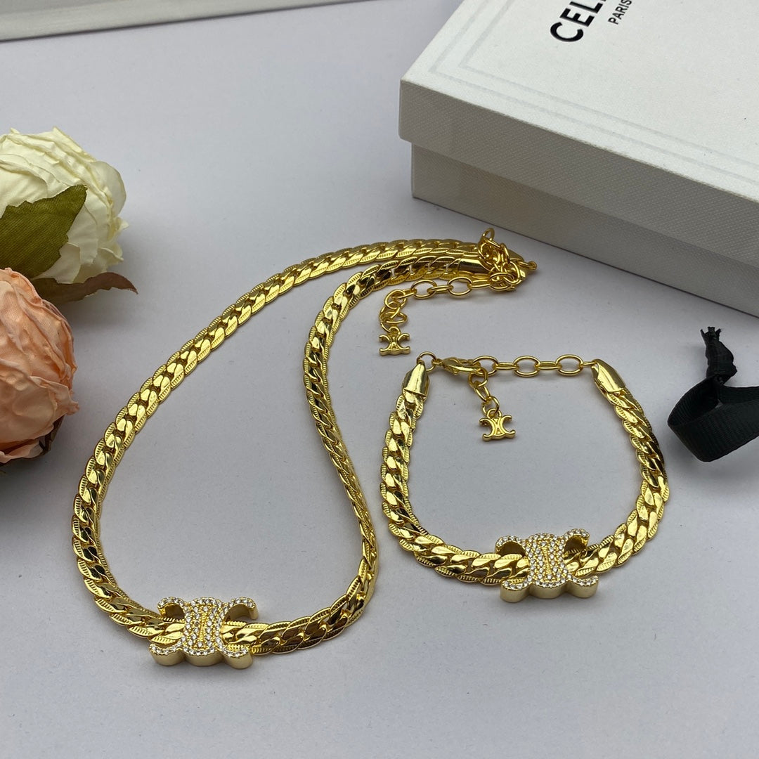 18K Celine Chain Necklace