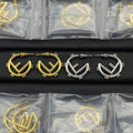 18K Fendi Forever Earrings