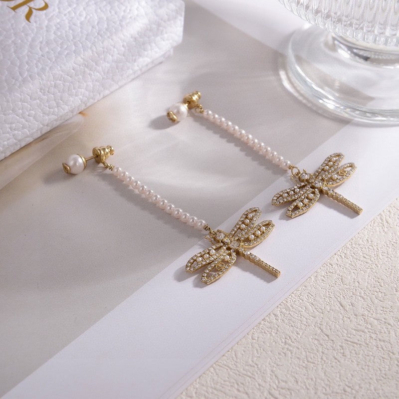 18K Dior Night Herbarium Earrings