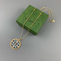 18K Double Gucci Iconic Floral Pendant Necklace