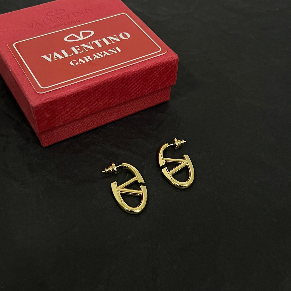 18K Valentino Gold Earrings