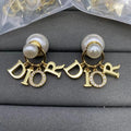 18K Dior Tribales Pearl Earrings