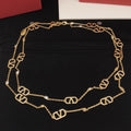 18K Valentino Long Diamonds Necklace