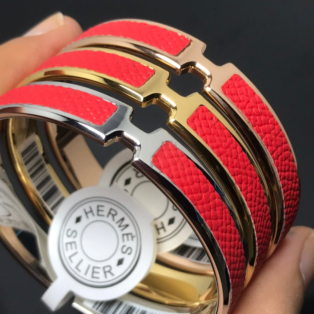 18K Olympe Red Hermes Bracelet