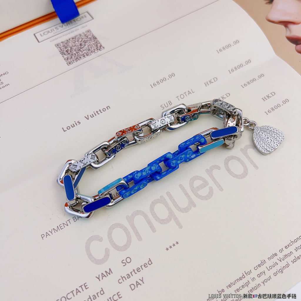 18K Louis Vuitton x YK Paradise Chain Bracelet