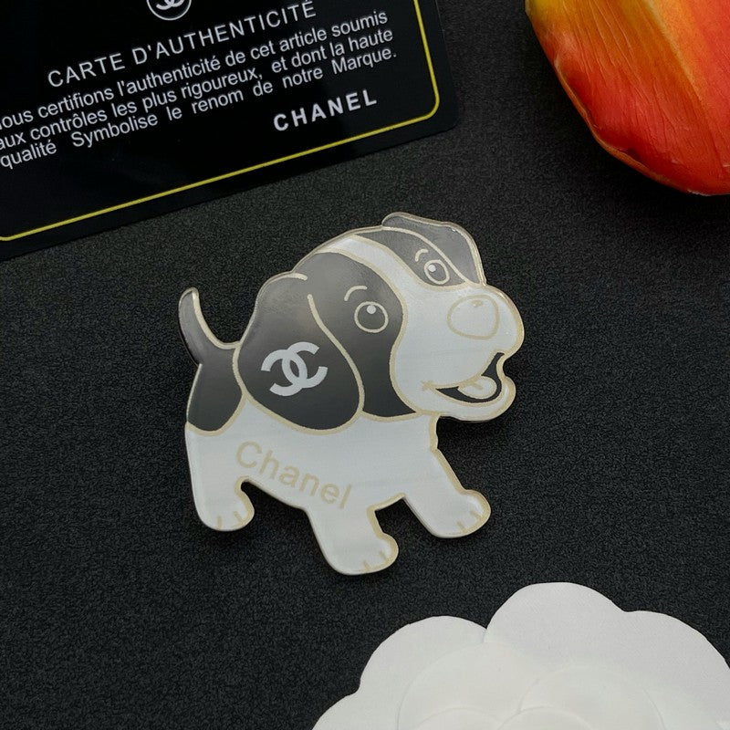 18K  Chanel Dog Brooch
