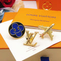 18K Louis Vuitton Plane Brooch