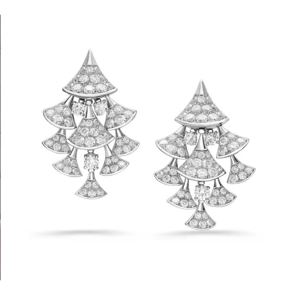 18K BVLGARI Dream Diamonds Earrings