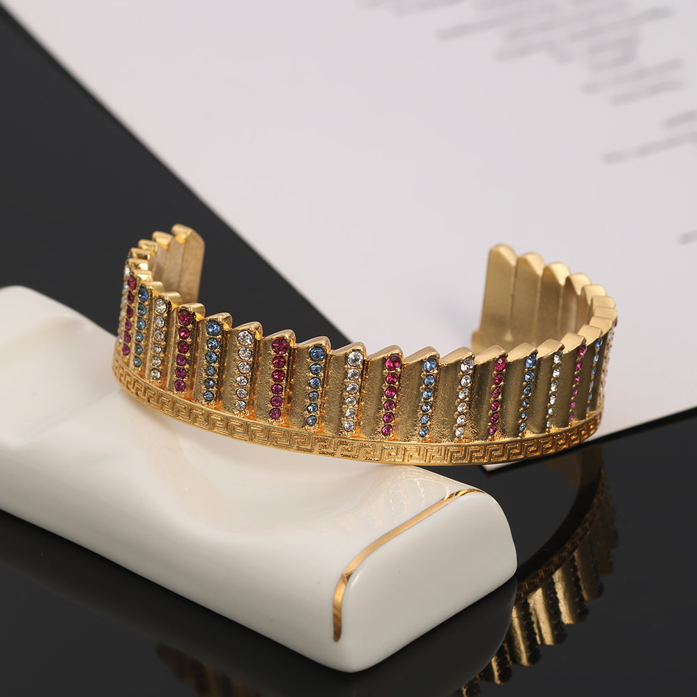 18K Ver Celine Open Cuff Bracelet