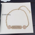 18K  Chanel Resin Diamonds Necklace