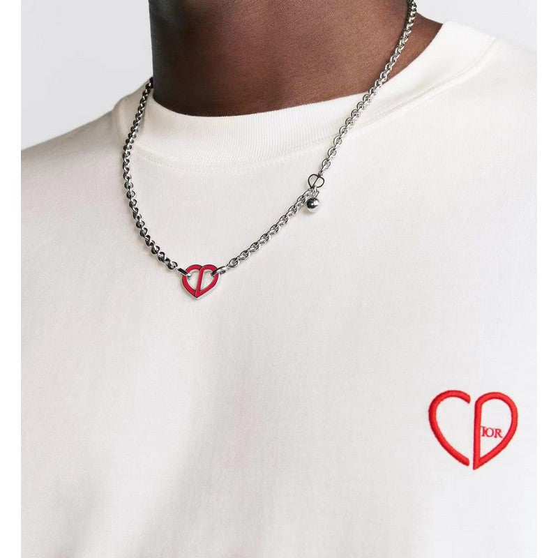 18K Dior Heart Necklace