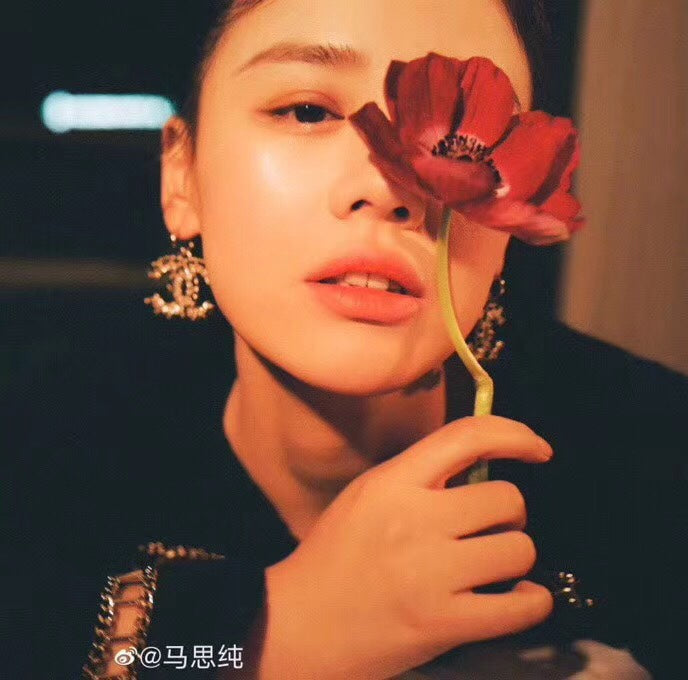 18K  Chanel Pendant Leather Earrings
