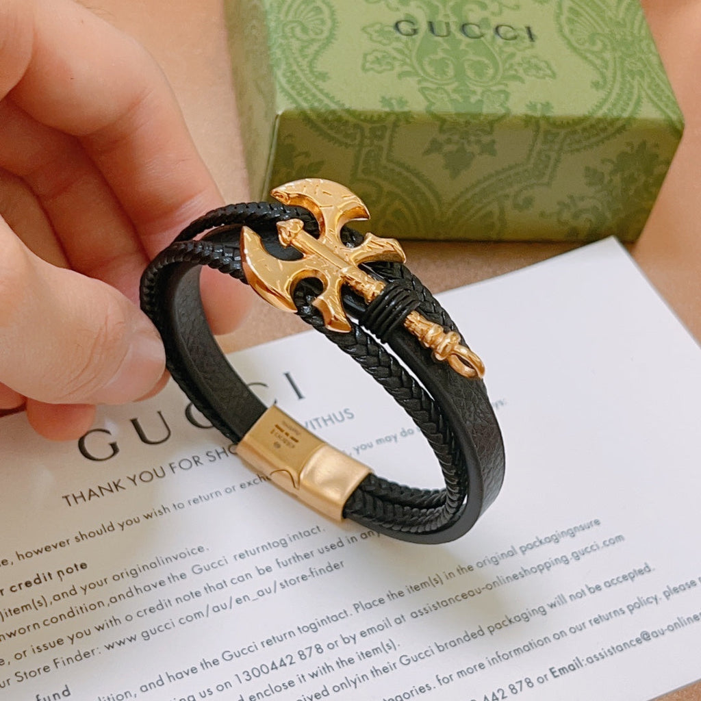 18K Double Gucci Anger Forrest Bracelet