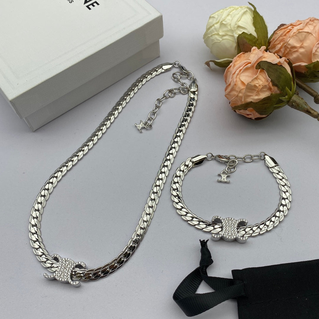18K Celine Chain Necklace
