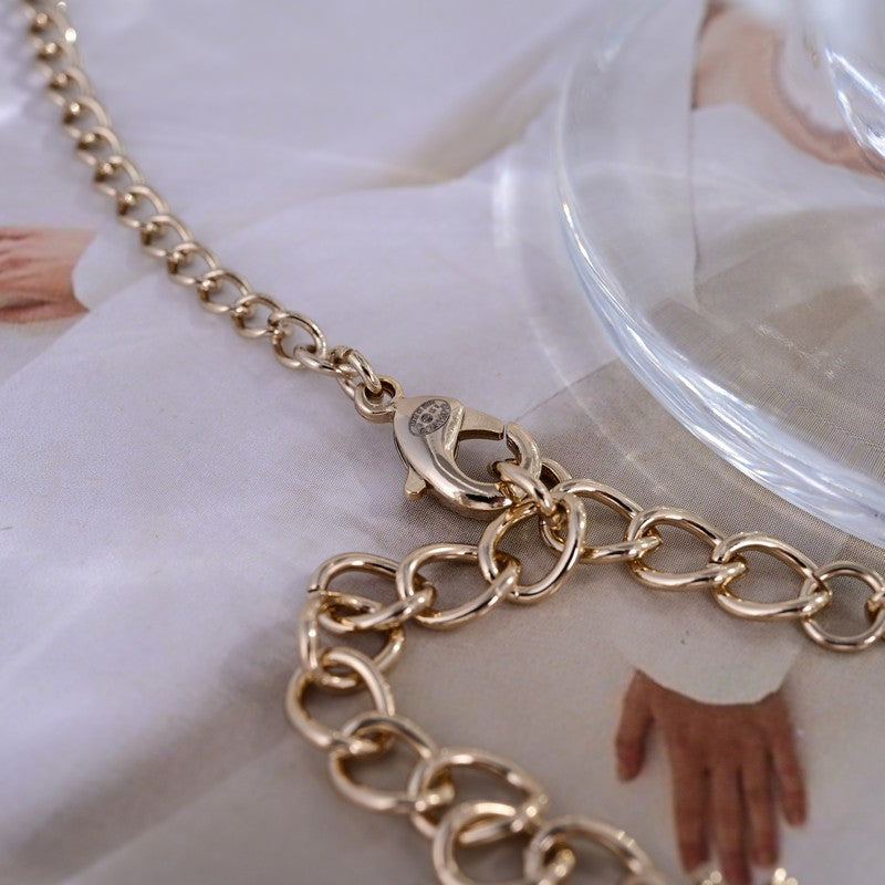 18K  Chanel Star Diamond Necklace