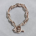 18K Hermes Cha?ne D'ancre Encha?n¨¦e Bracelet