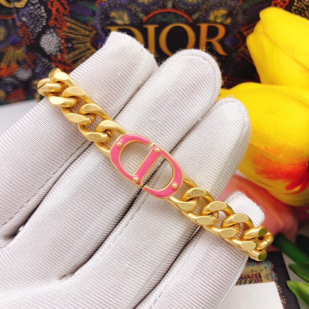 18K Dior 30 Montaigne Pink Choker Necklace