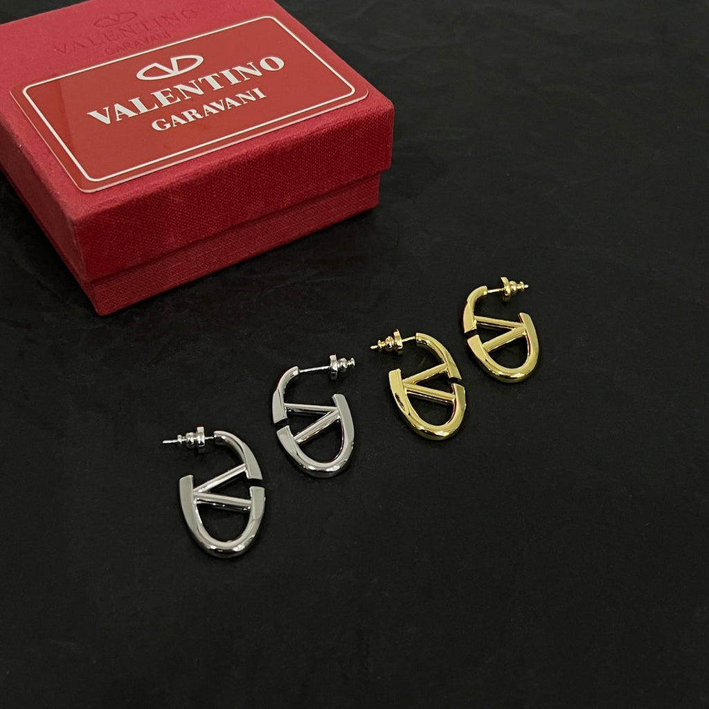 18K Valentino Gold Earrings