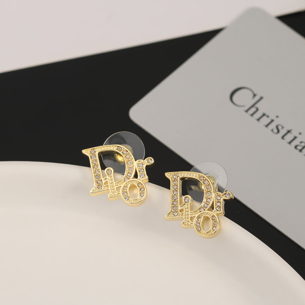 18K Dior Tribales Diamond Earrings
