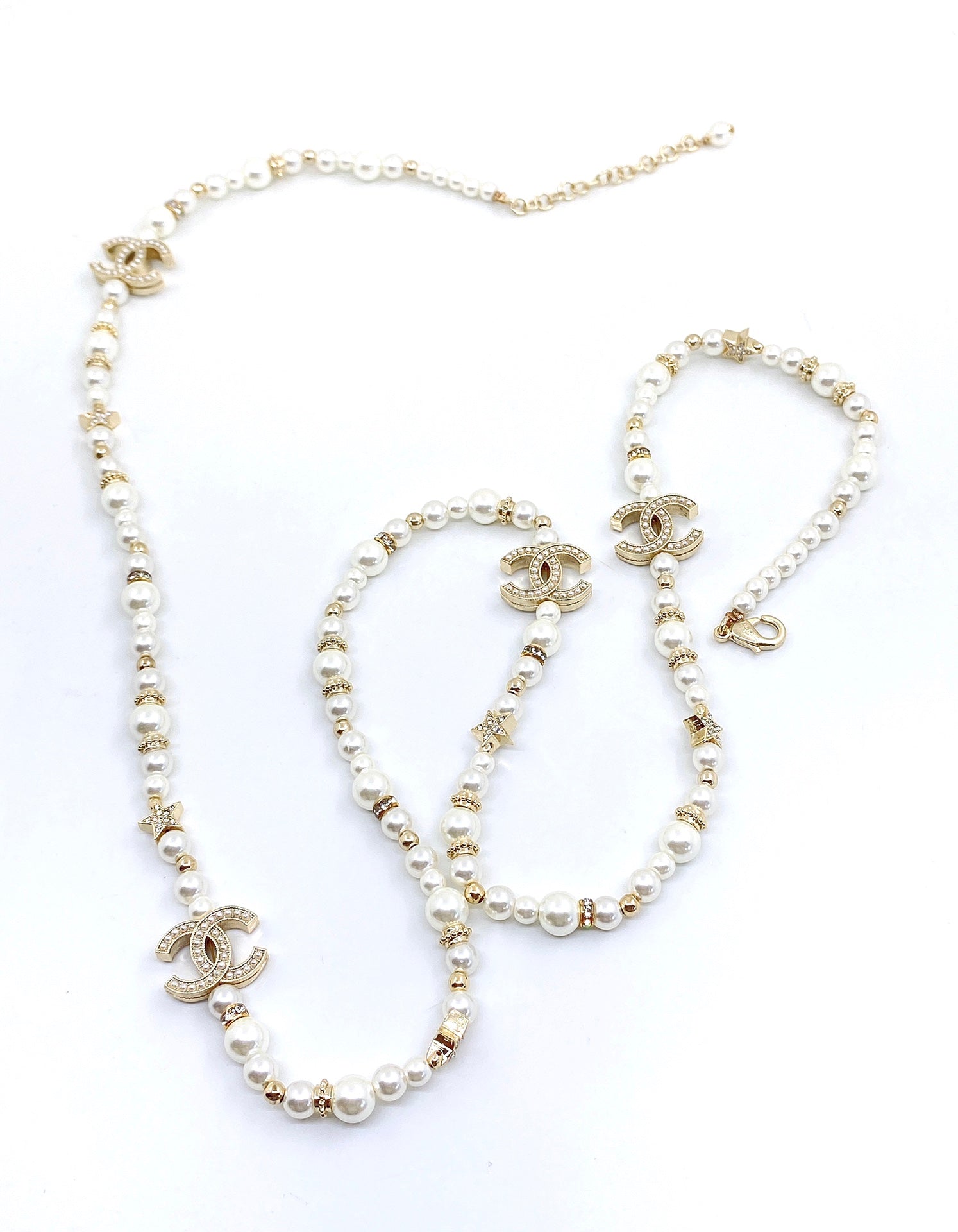 18K  Chanel Pearls Necklace