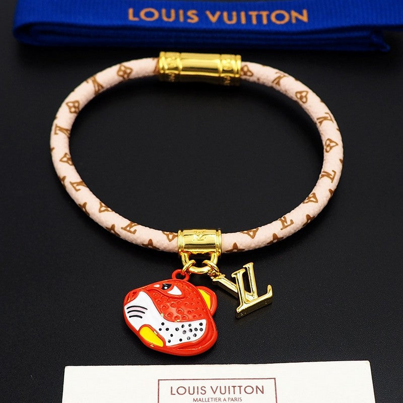 18K Louis Vuitton Animogram Bracelet