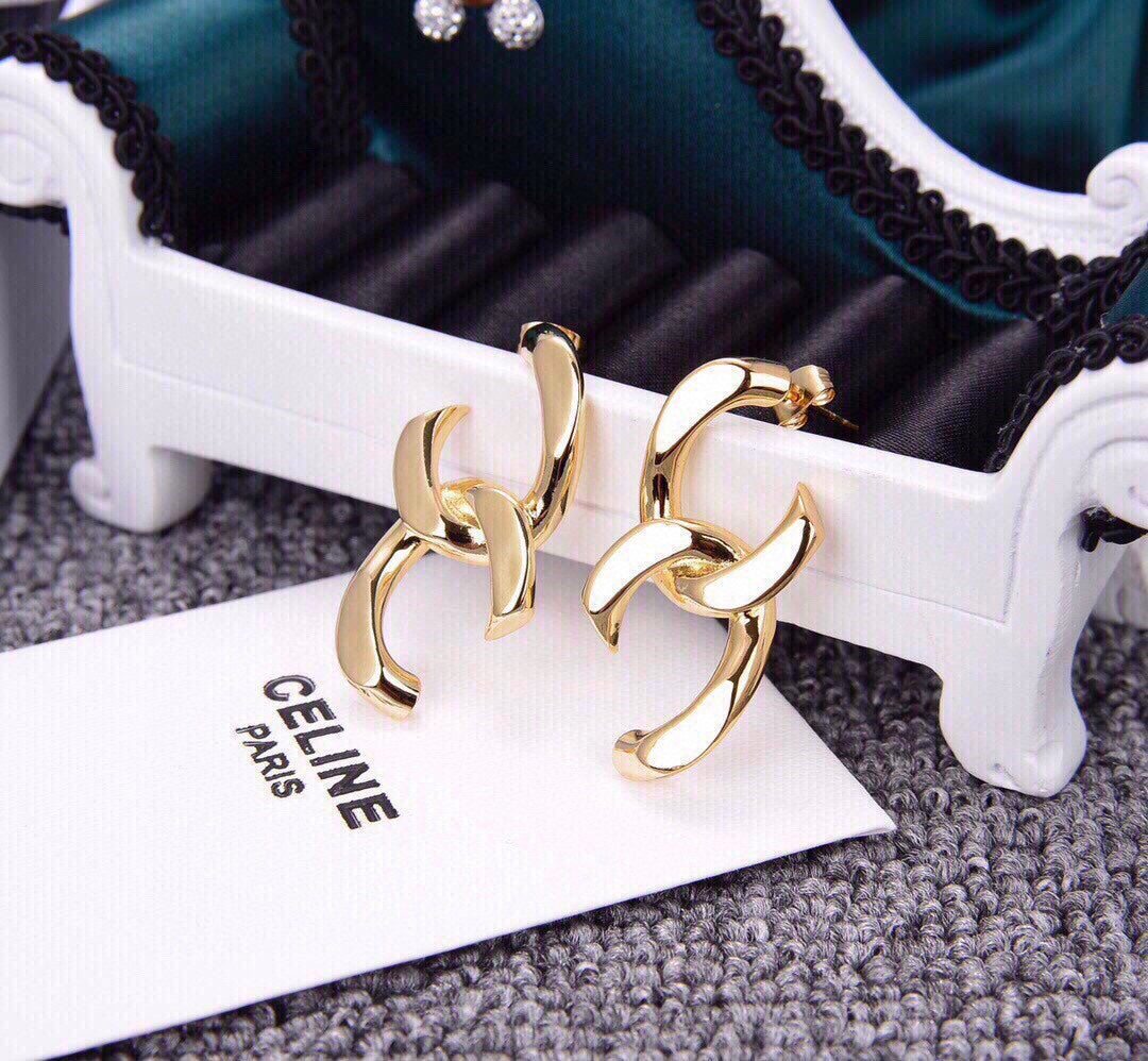 18K Celine Earrings