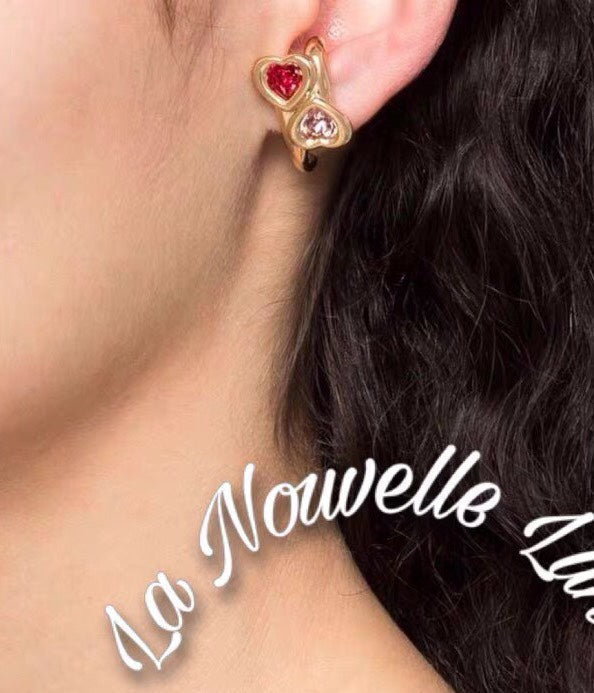 18K BVLGARI Crystals Earrings