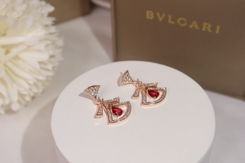 18K BVLGARI BVLGARI Dream Openwork Earrings
