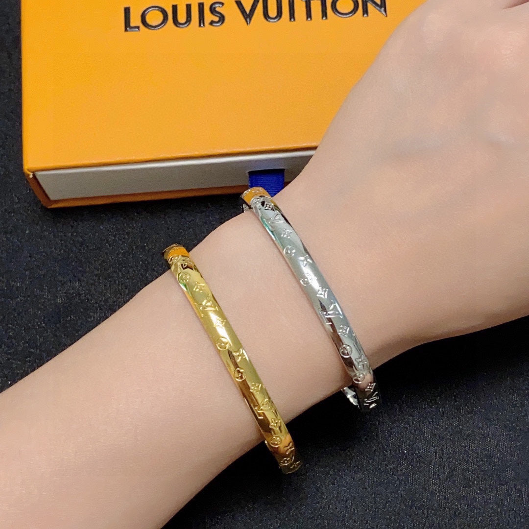 18K Louis Vuitton Monogram Bracelet