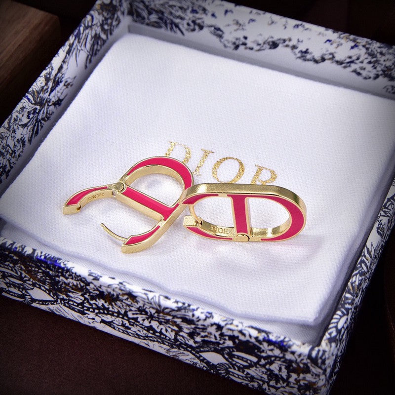 18K Dior 30 Montaigne Pink Earring