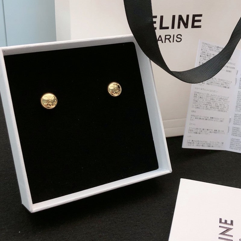 18K Celine Gold Earrings