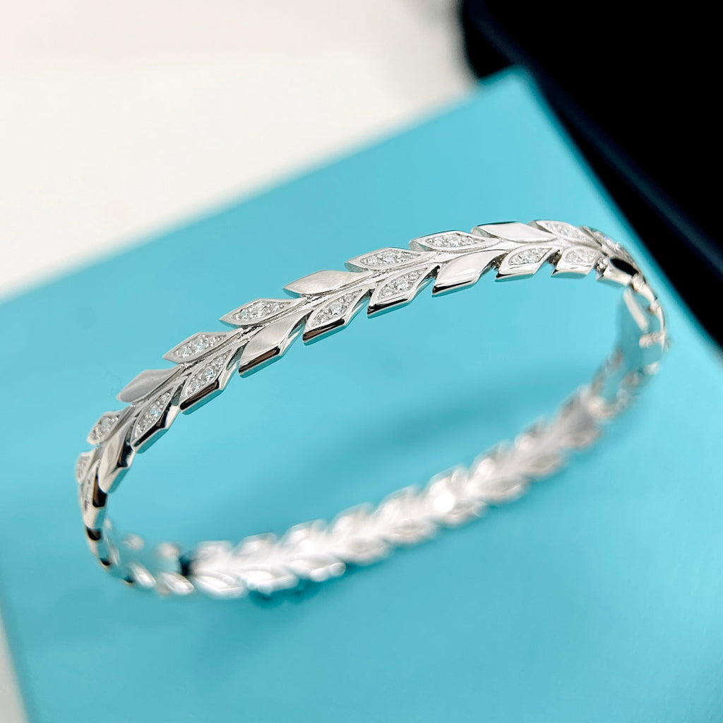 18K Tiffany Victoria Vine Diamonds Bracelet