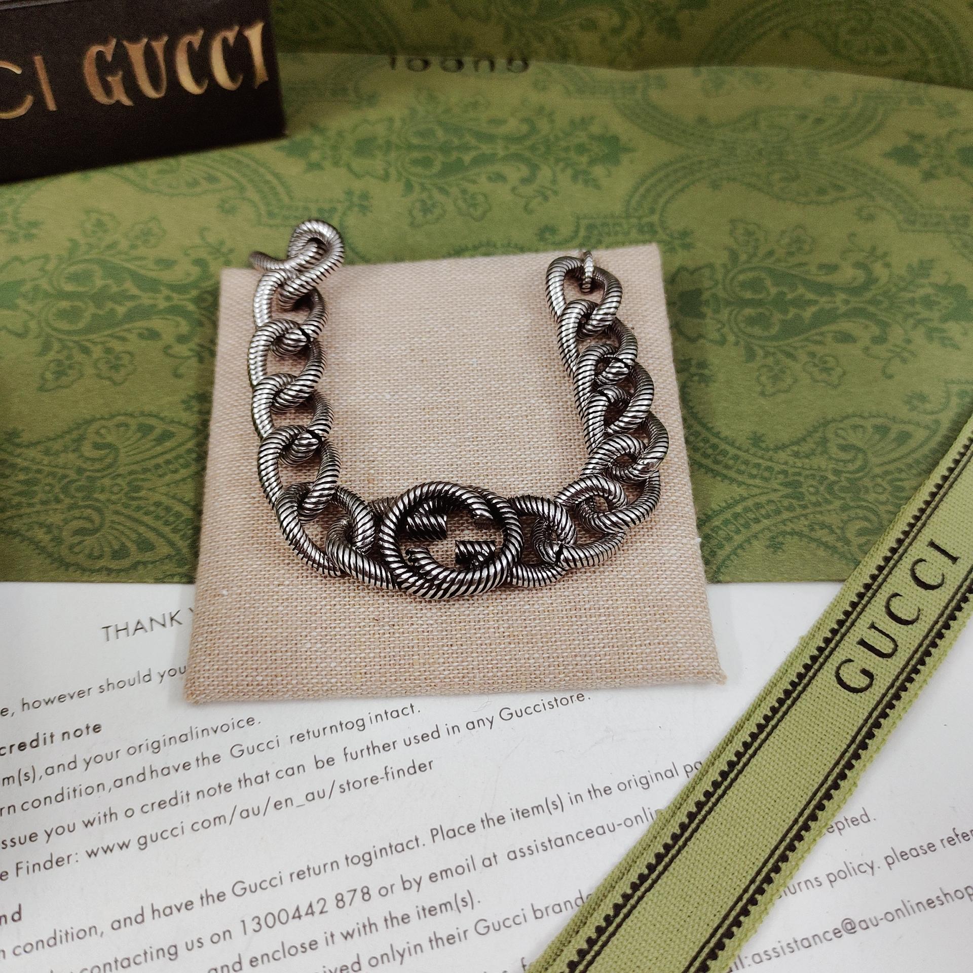 Double Gucci Interlocking Gucci Bracelet
