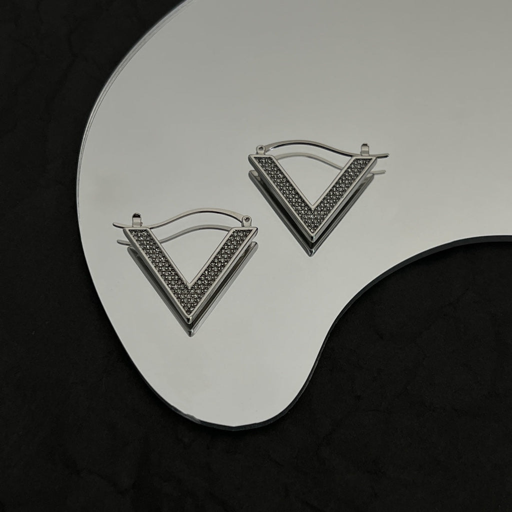18K Valentino Diamonds Earrings