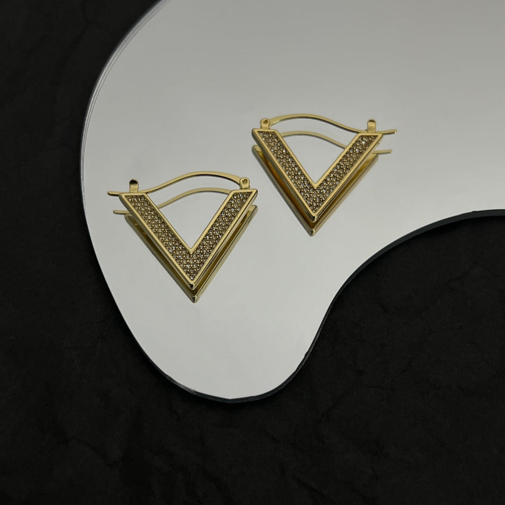 18K Valentino Diamonds Earrings