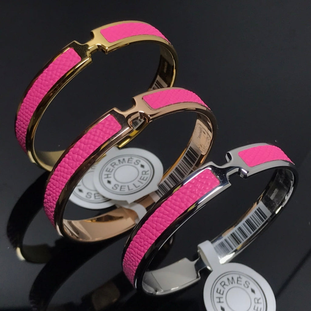 18K Olympe Pink Hermes Bracelet
