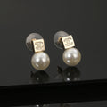18K  Chanel Pearls Earrings